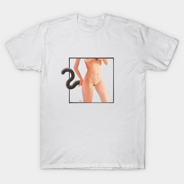 The Girl 3 T-Shirt by mangbo